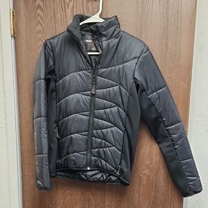 Stylish Women's Black Puffer Jacket